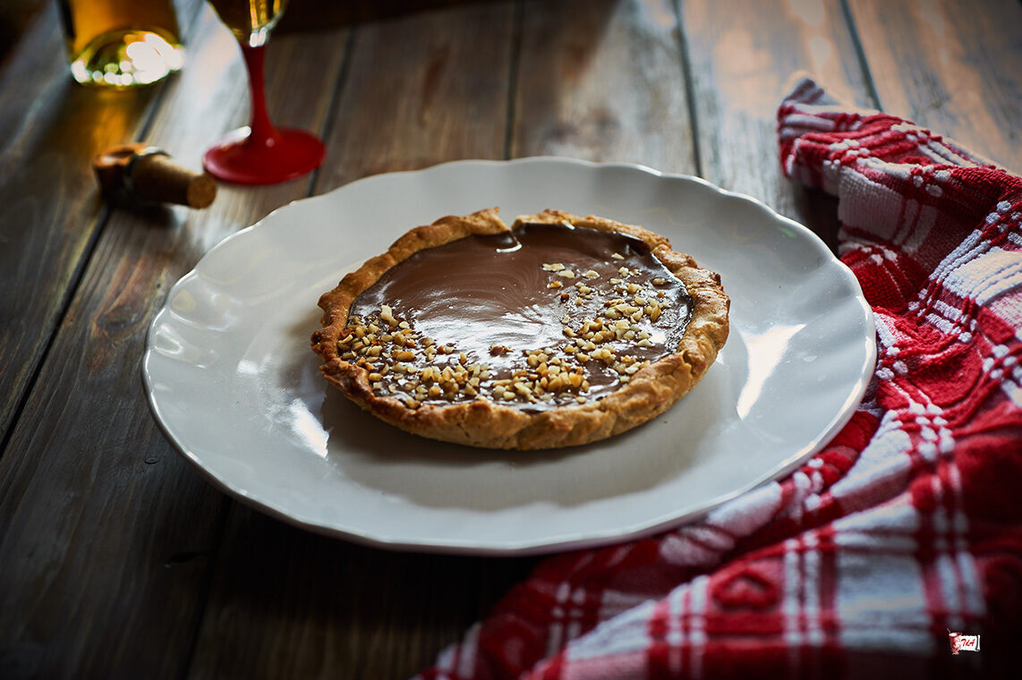 Crostata di miglio e cioccolato