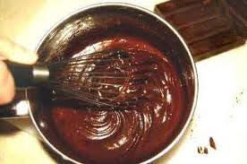 Crostata di pere con crema di cioccolato