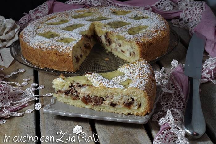 Crostata di ricotta alla romana