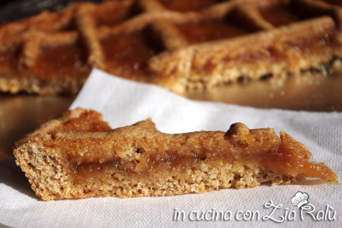 Crostata integrale di farro