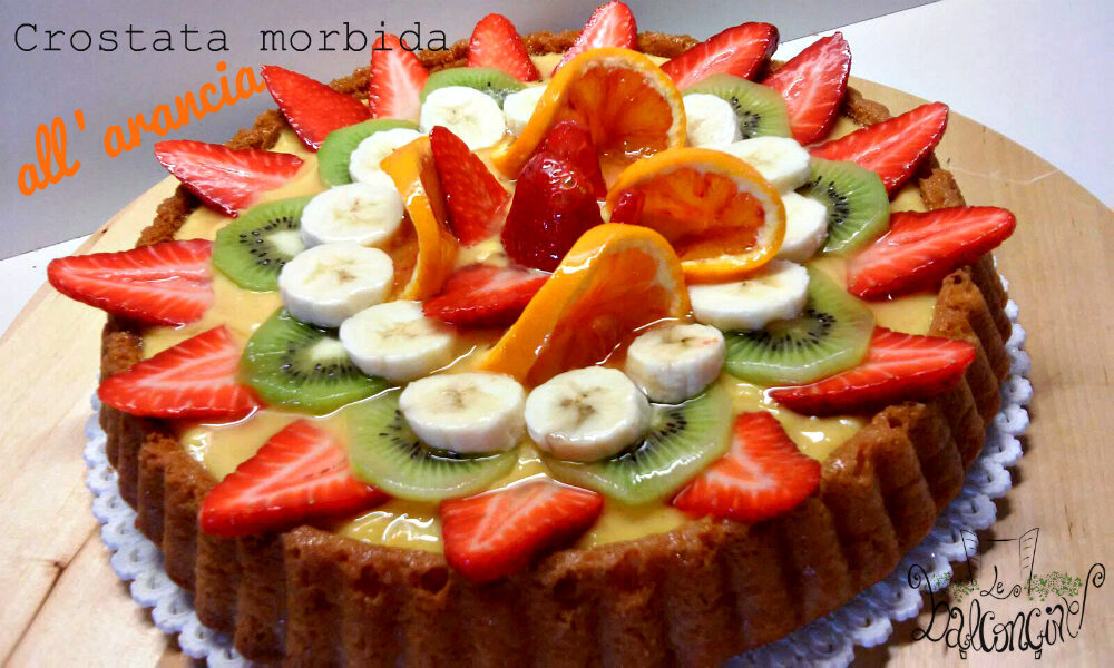 Crostata morbida all’arancia