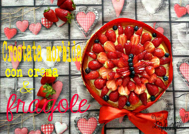 Crostata morbida con fragole