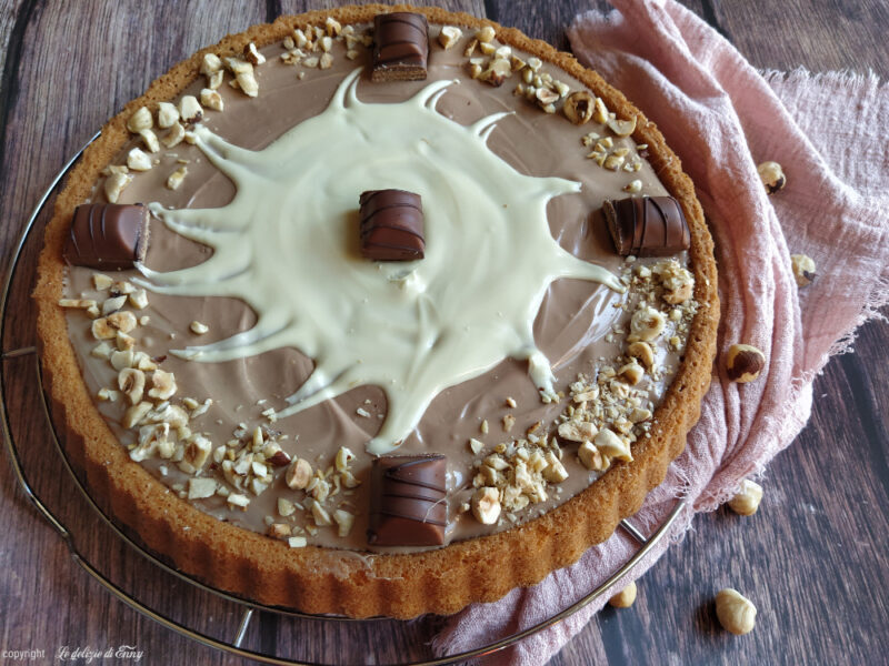 Crostata morbida kinder bueno