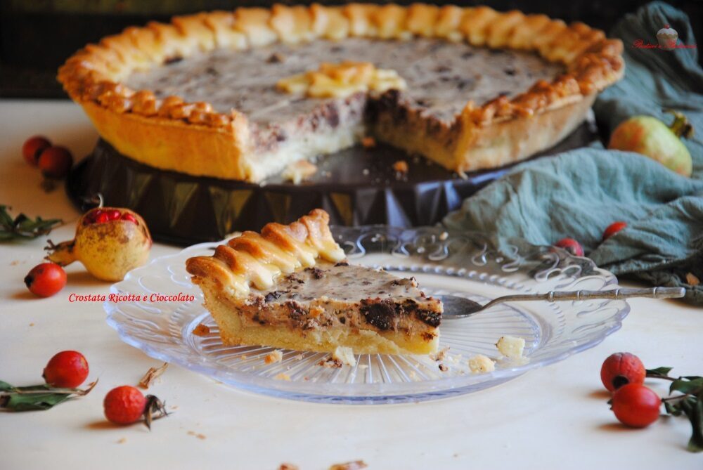 Crostata ricotta e cioccolato
