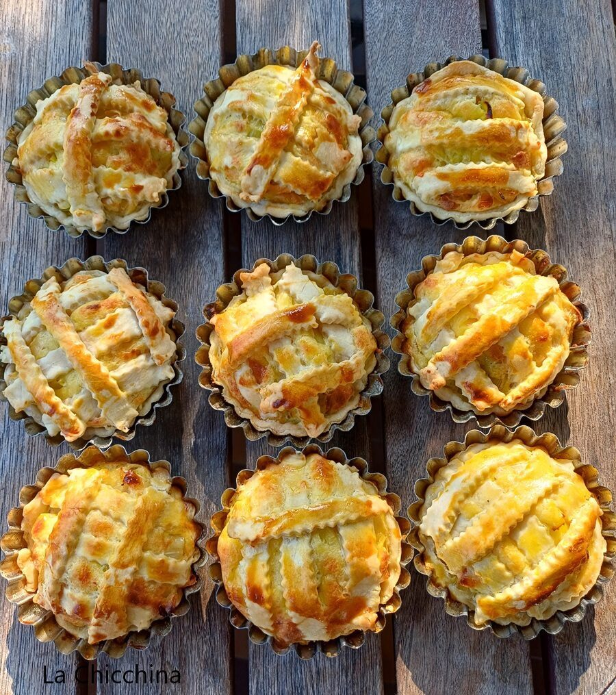 Crostatine con i porri