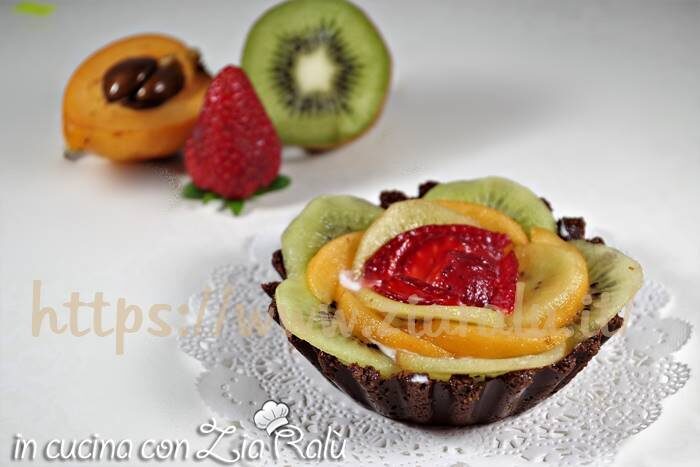 Crostatine senza cottura alla frutta