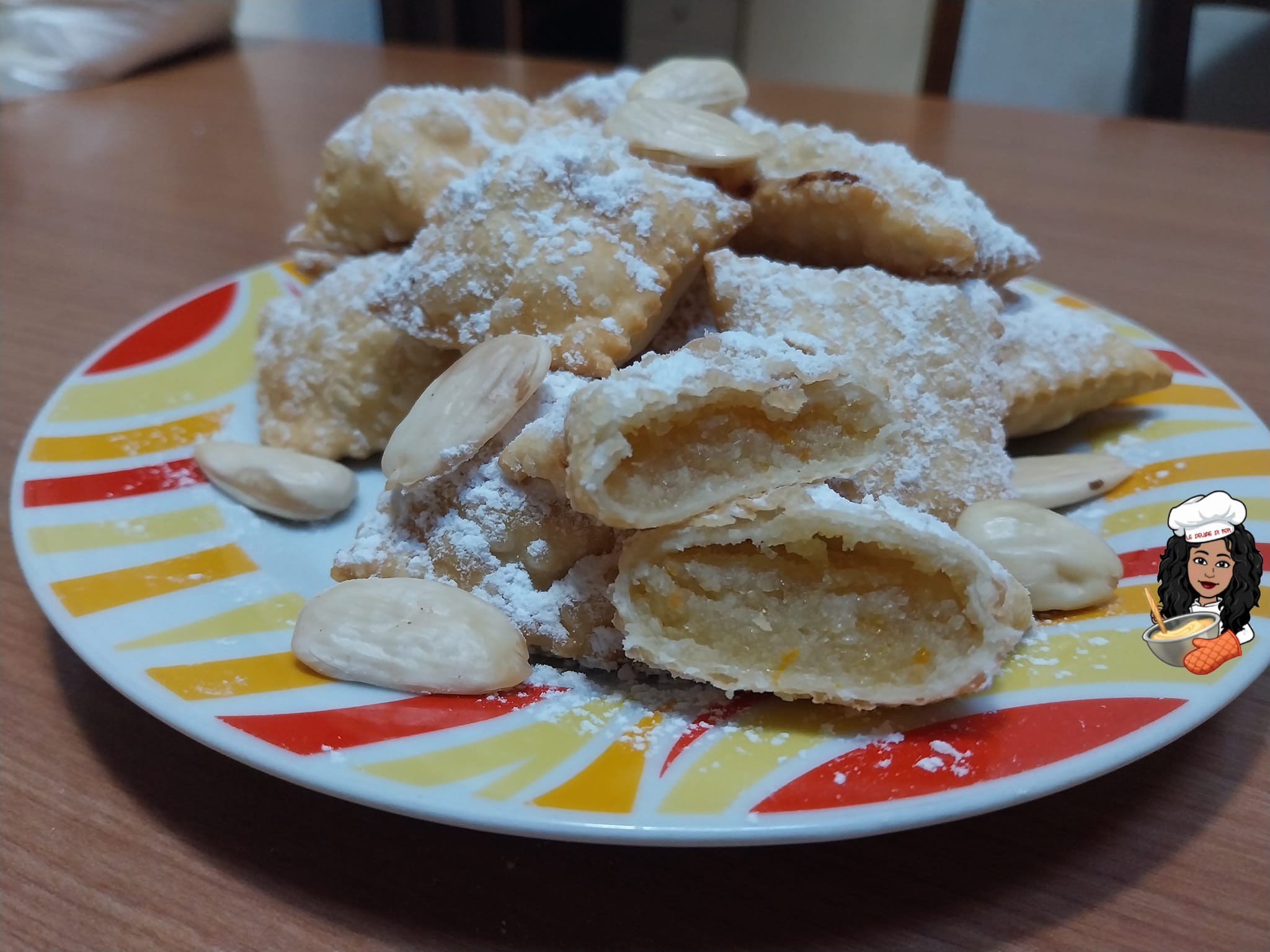 Cruguxionis de mendua – raviolini di mandorle
