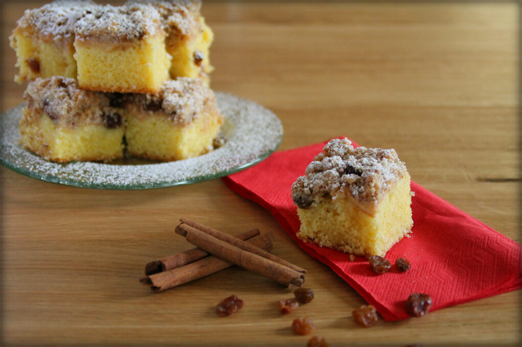 Crumble cake alle mele