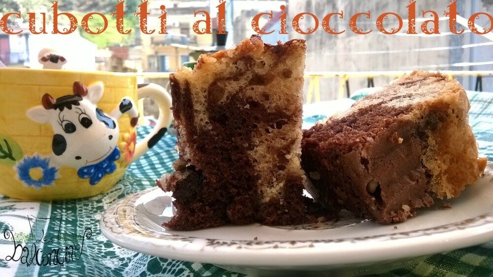 Cubotti al cioccolato