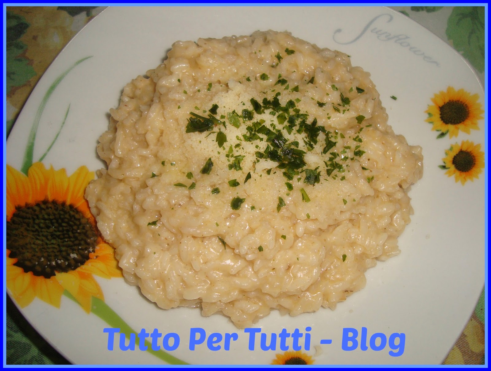 Cucina – primo piatto – risotto allo zenzero