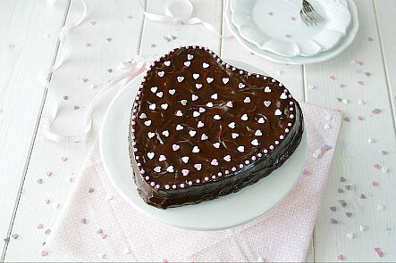 Cuore soffice al doppio cioccolato e peperoncino