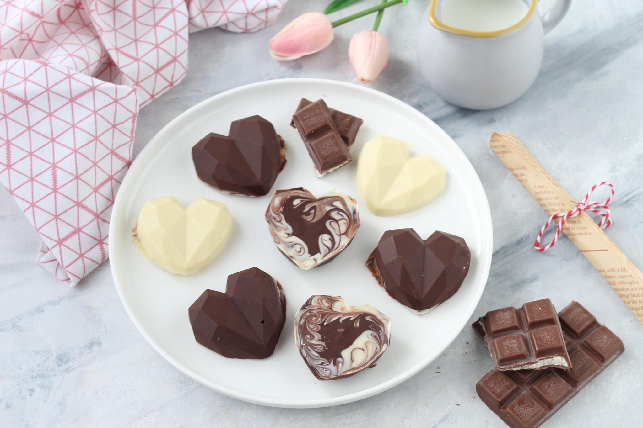 Cuori di cioccolato