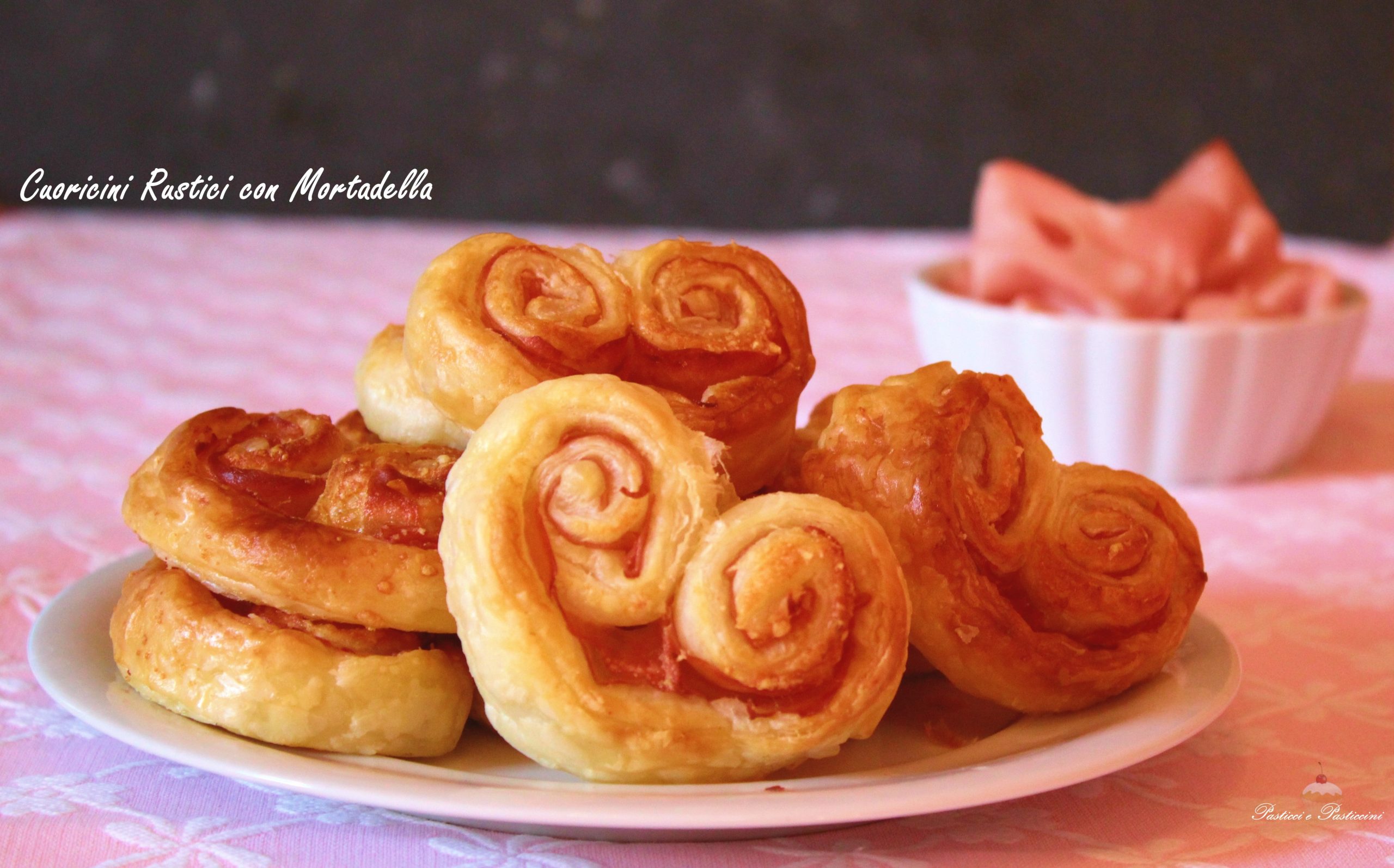 Cuoricini rustici con mortadella