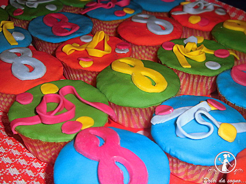 Cupcake di carnevale