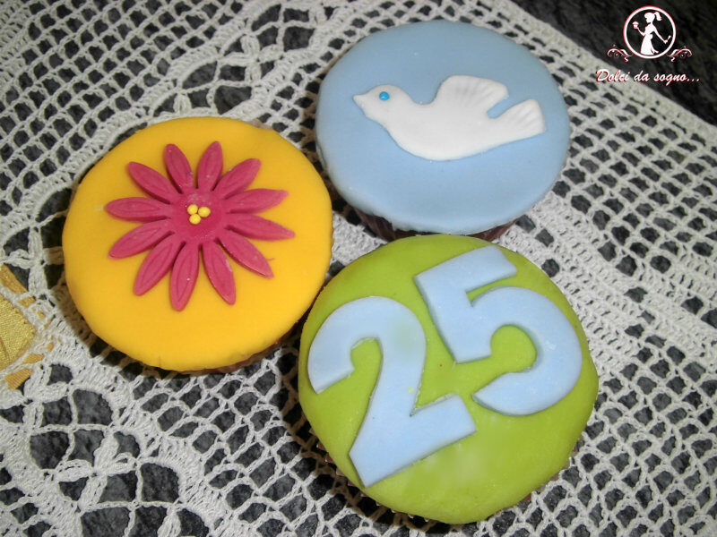 Cupcake per anniversario