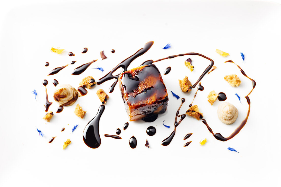 Dessert di carote e cachi