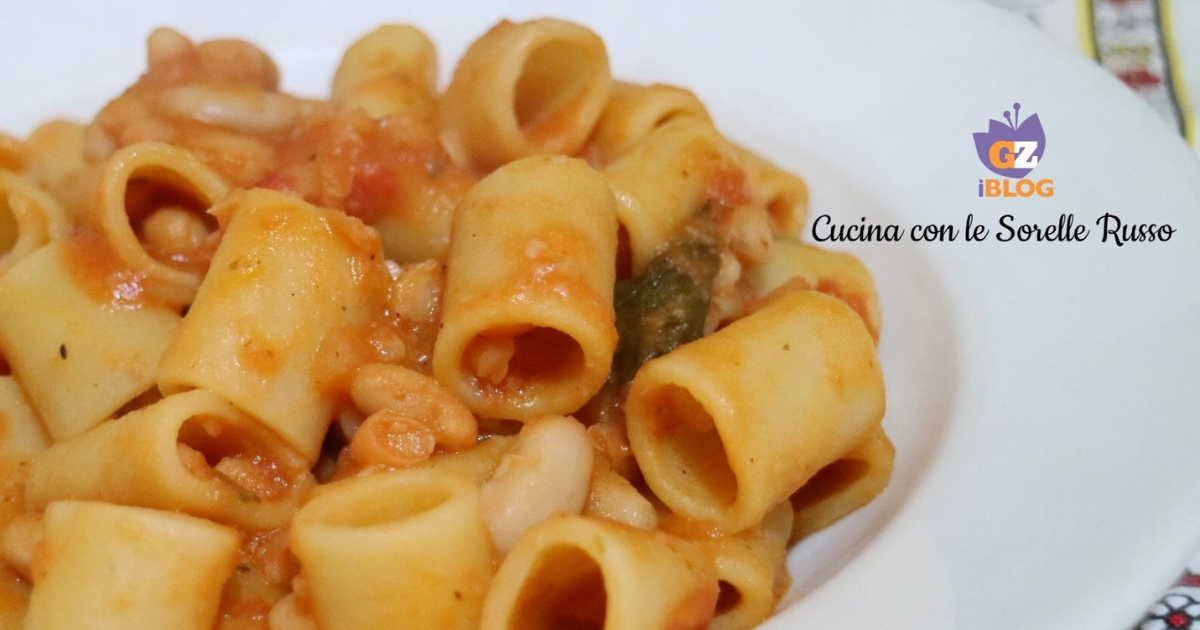 Ditaloni con fagioli cannellini alla pizzaiola