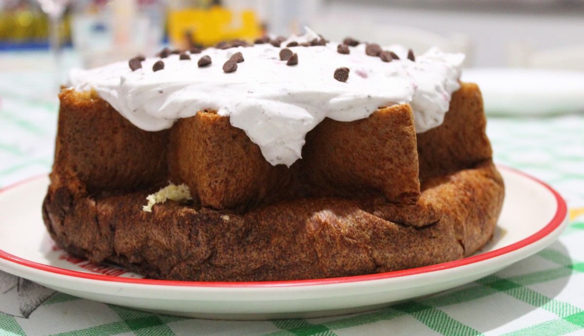 Dolce di pandoro ( come riciclare il pandoro )