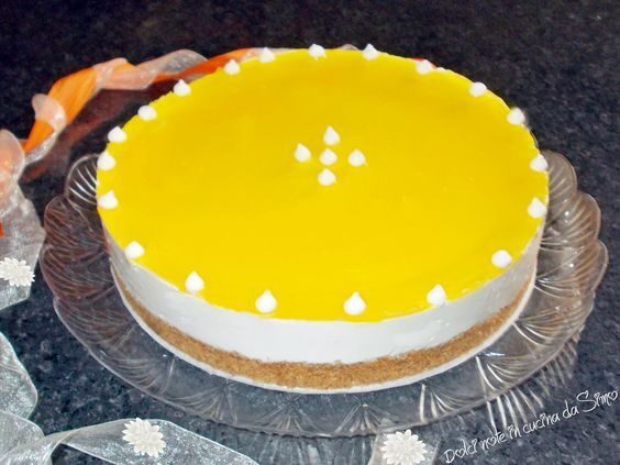 Dolce freddo al limone e yogurt