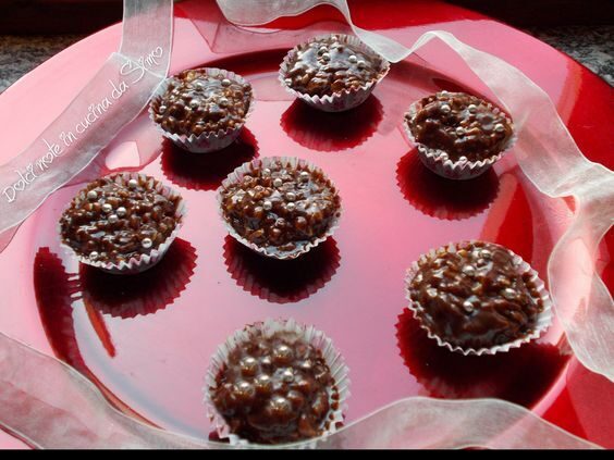 Dolcetti mandorlati al cioccolato