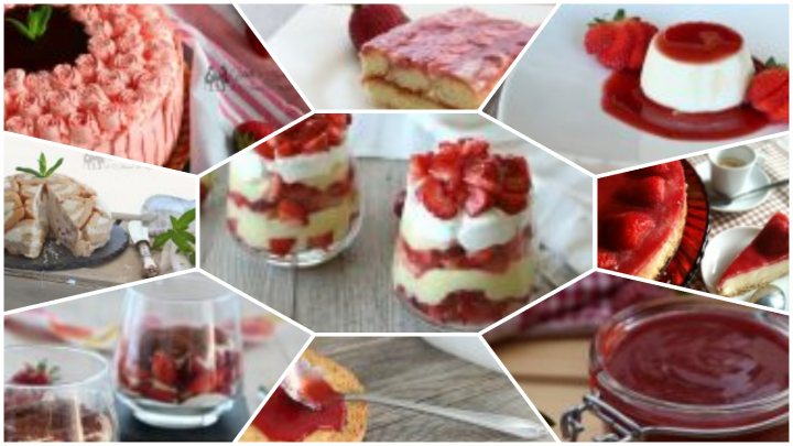 Dolci con le fragole