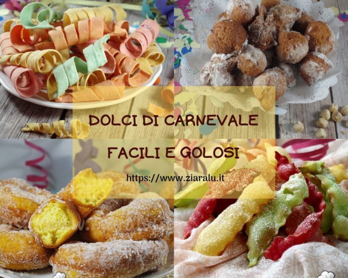 Dolci di carnevale facili e golosi