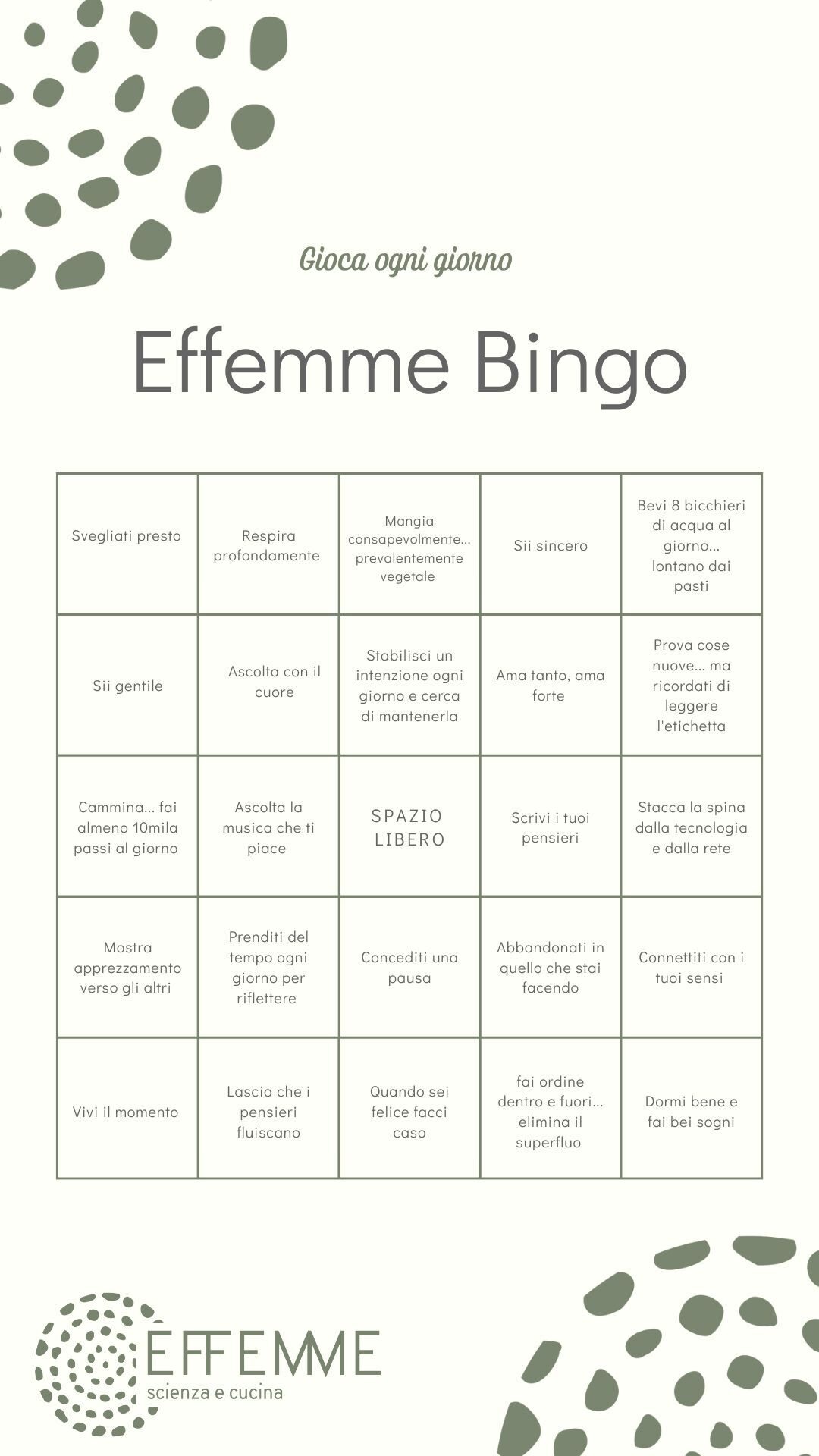 Effemme bingo