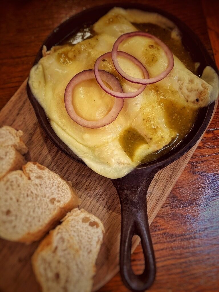 Enchilladas suizas (messico)