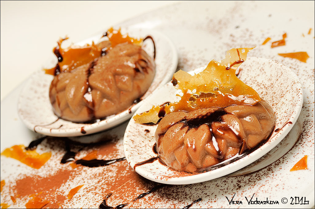 Espresso panna cotta