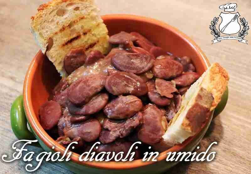 Fagioli diavoli rossi in umido