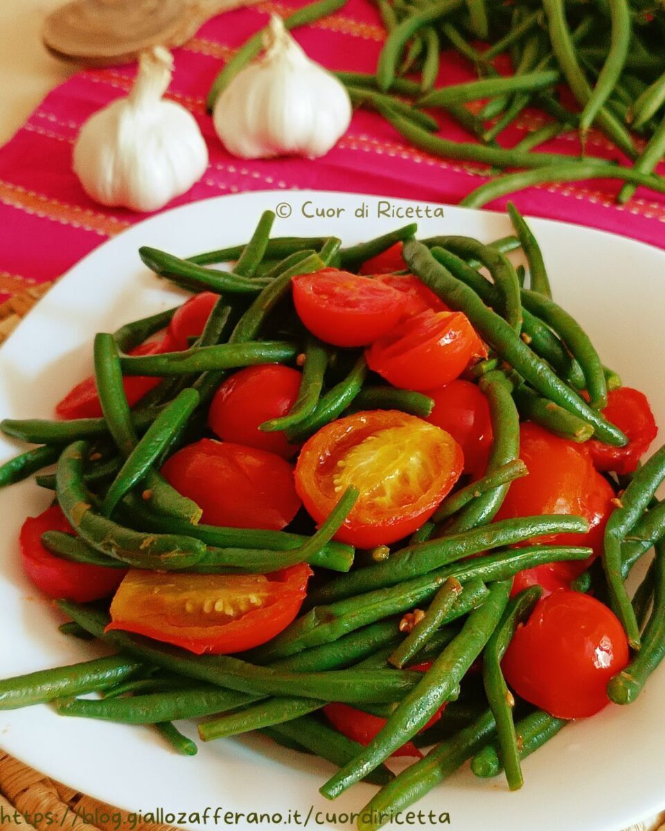 Fagiolini al pomodoro light