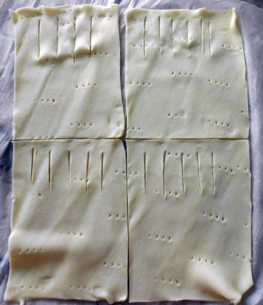 Fagottini di pasta sfoglia