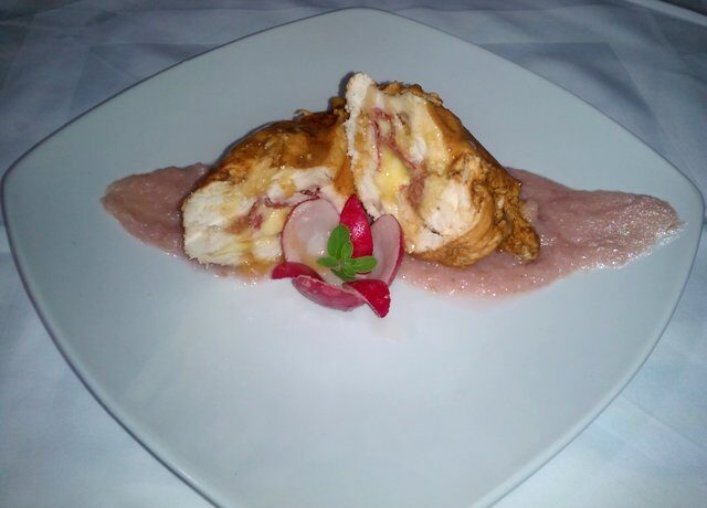Fagottini di pollo ripieni