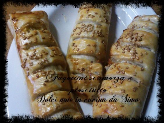 Fagottini scamorza e prosciutto cotto