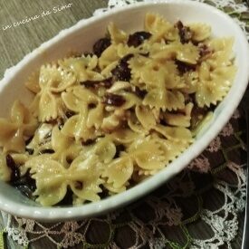 Farfalle risottate con brie’ e radicchio