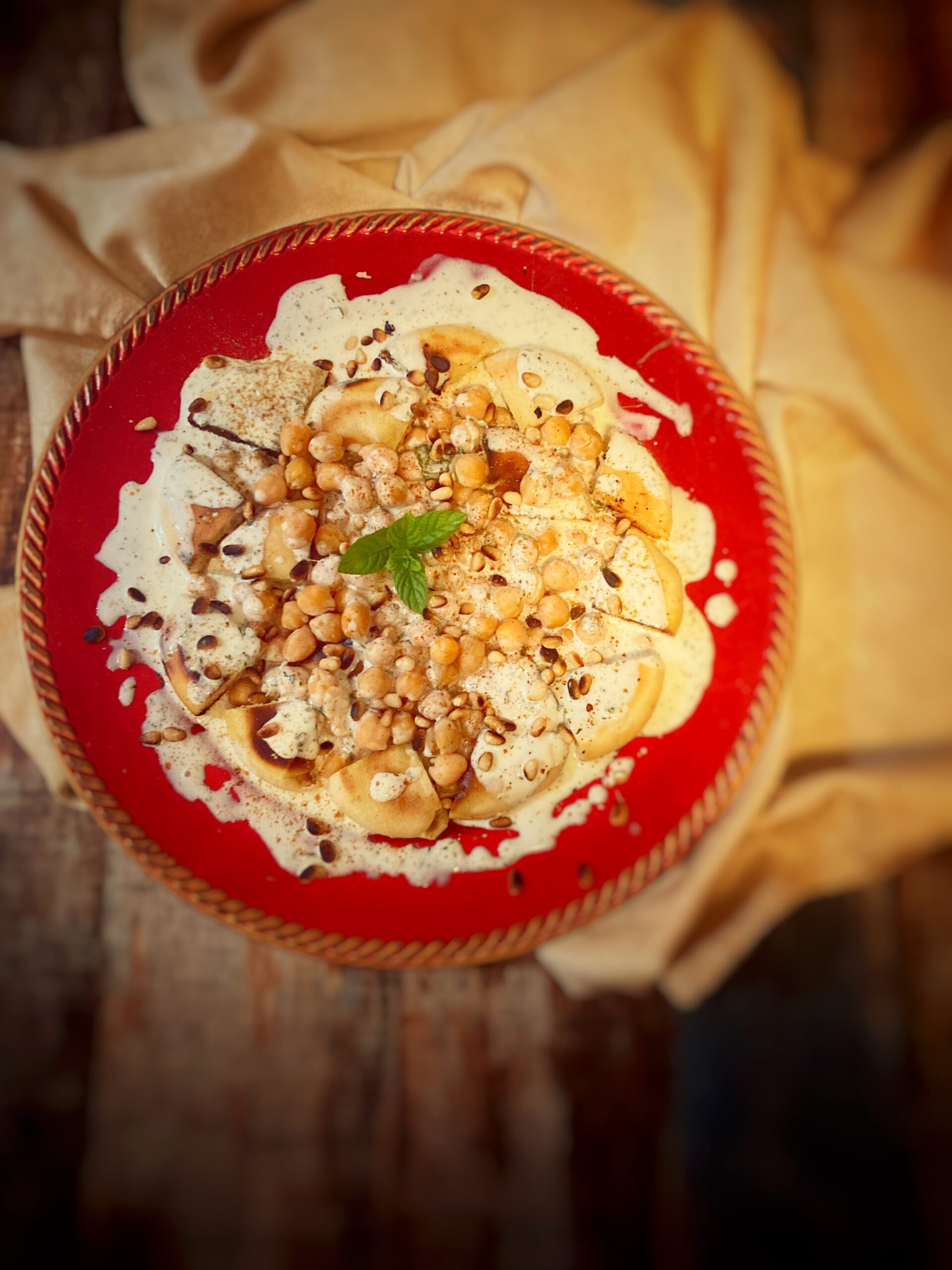 Fatteh hummus (Libano)