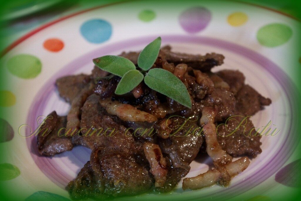 Fegato cipolla e pancetta…