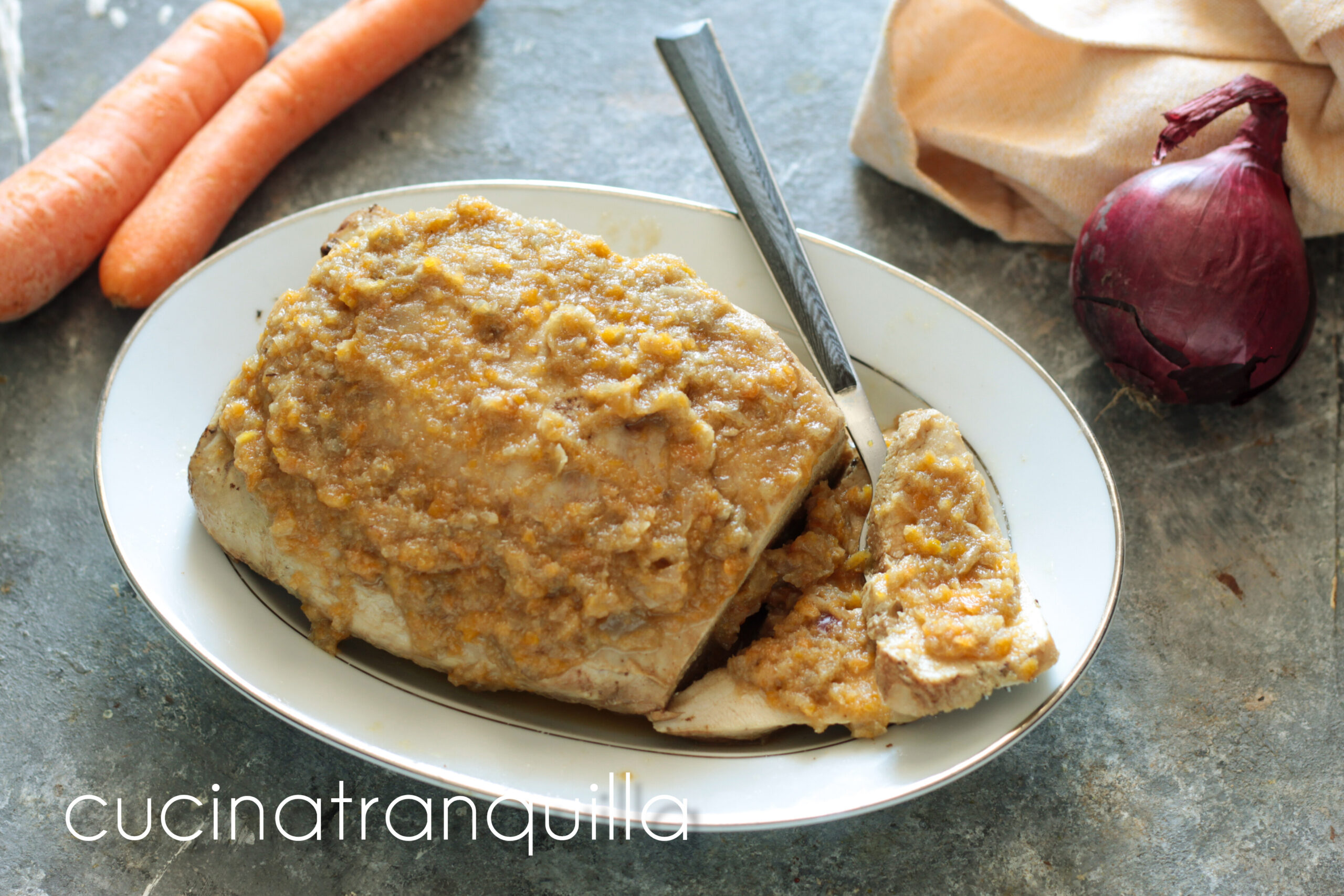 Fesa di tacchino al marsala in slow cooker