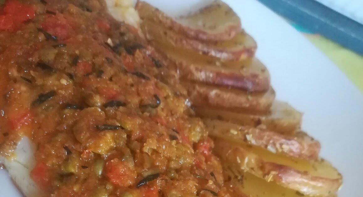 Filetti di branzino con olive