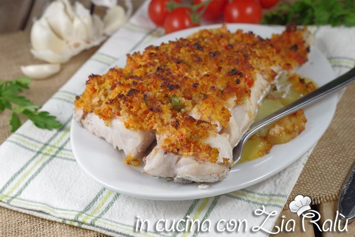 Filetti di merluzzo gratinati al forno
