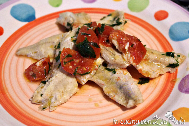 Filetti di persico alla pizzaiola ..