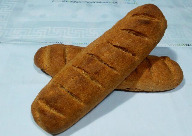 Filoncini di pane integrale