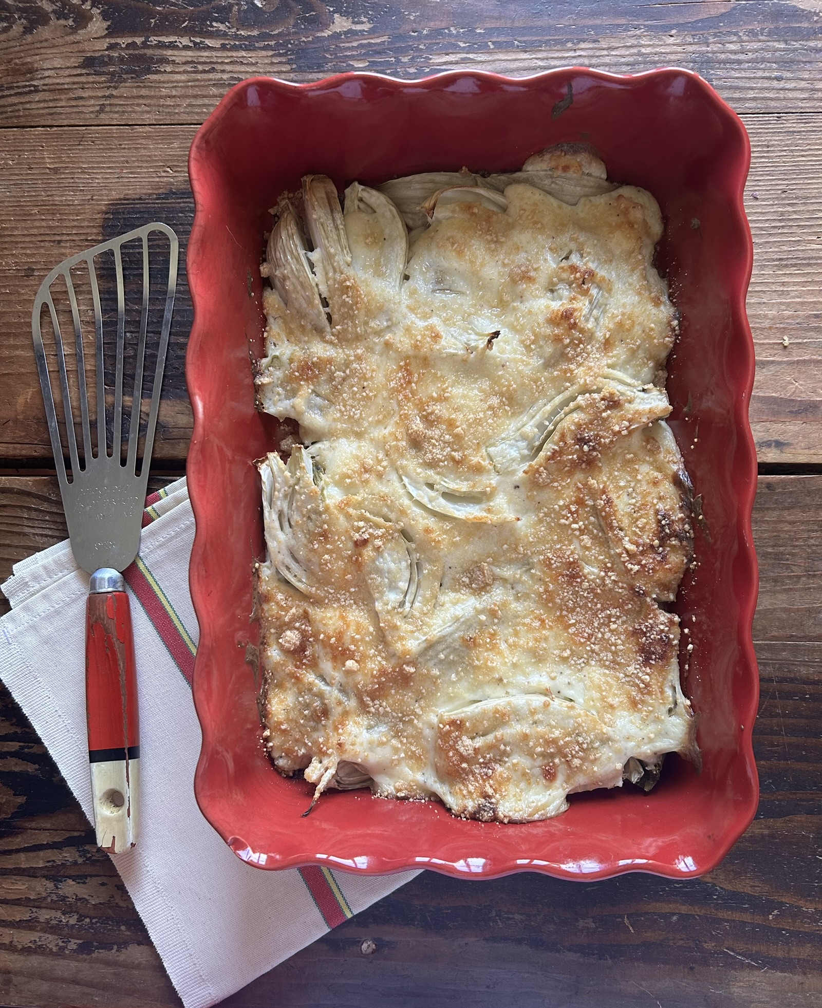 Finocchi gratinati