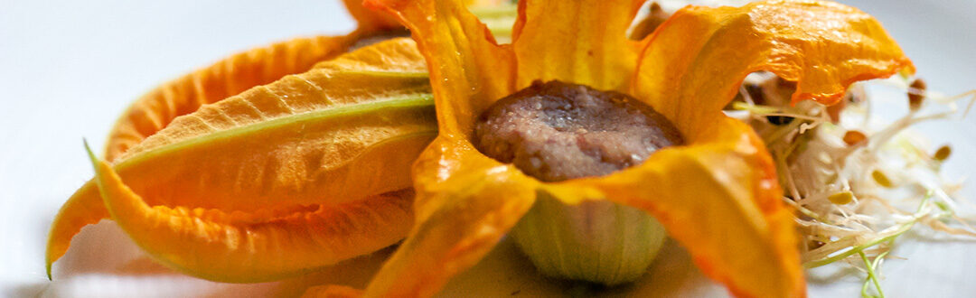 Fiori di zucchina alle olive