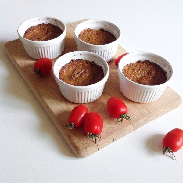 Flan di melanzane e robiola