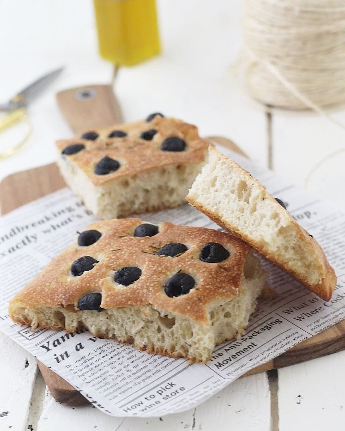 Focaccia ad alta idratazione