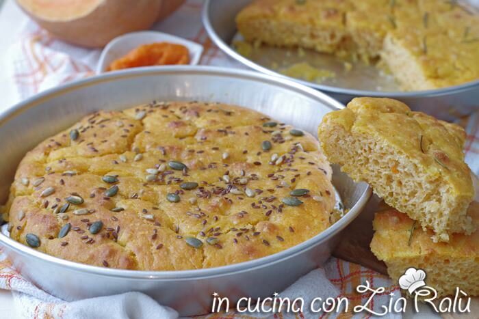 Focaccia alla zucca