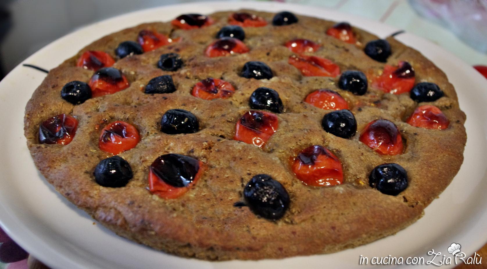 Focaccia di grano arso