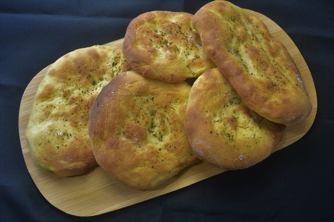 Focaccia olio origano e sale