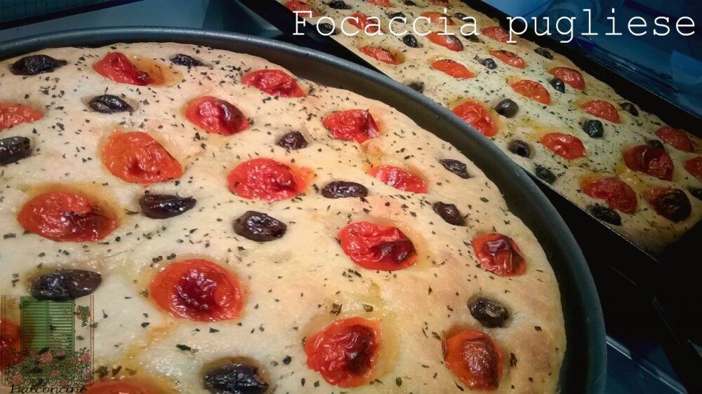 focaccia pugliese "tipo" pugliese